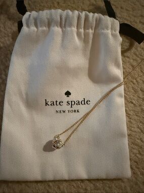Kate Spade New York Lady Marmalade Mini Pendant gold new